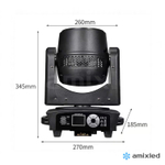 Световой прибор Amixled mini WASH 7x40 CP