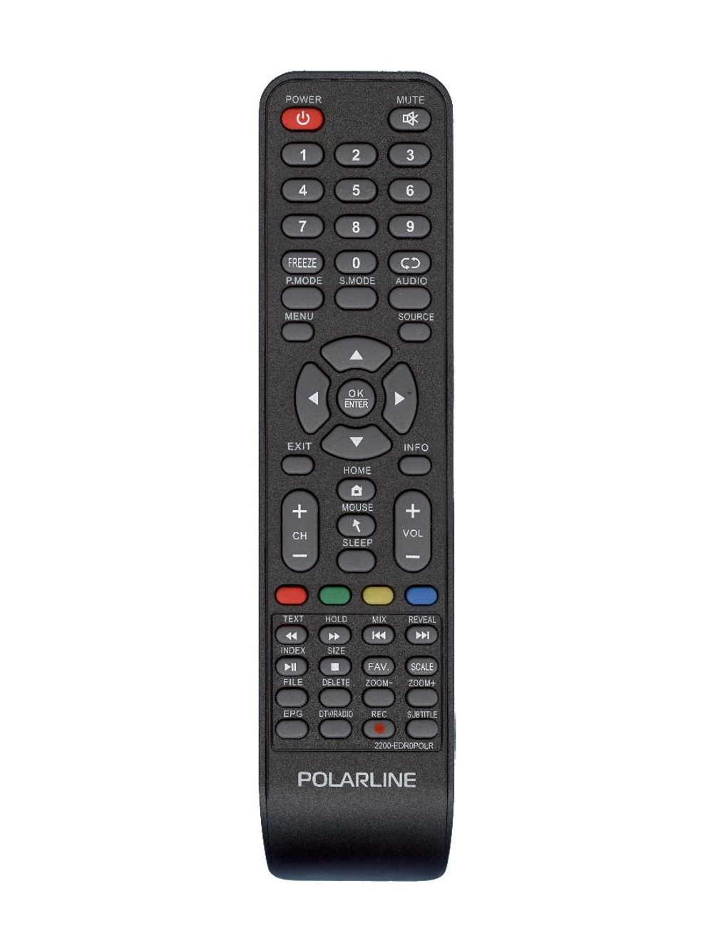 Пульт Polarline 2200-EDR0POLR оригинальный / AKAI 2200-EDR0AKAI оригинальный