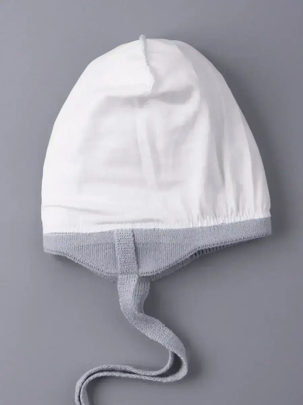 Шапка для девочки с ушками осенняя