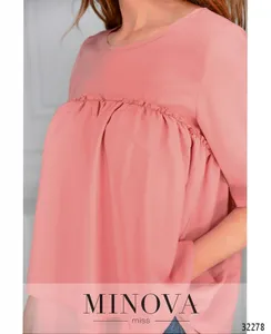 Блуза 1032-пудра Minova