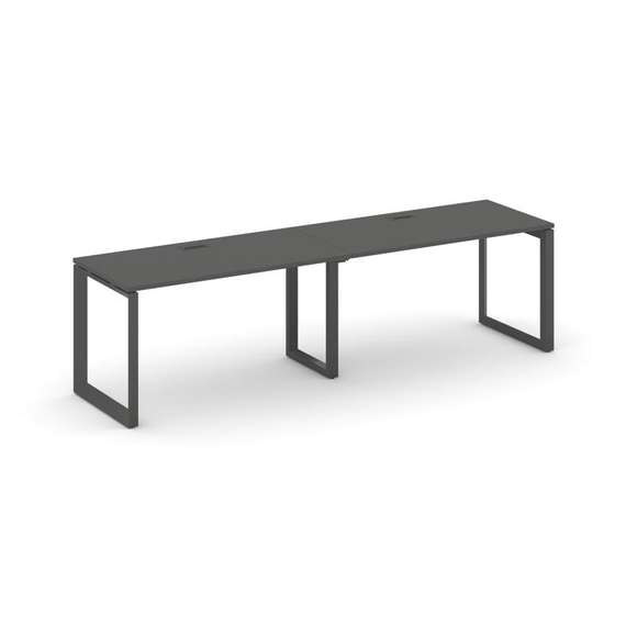 Style Project Рабочая станция односторонняя SN-59O.ORS-014 Антрацит/Металл Антрацит/Черный Заглушка