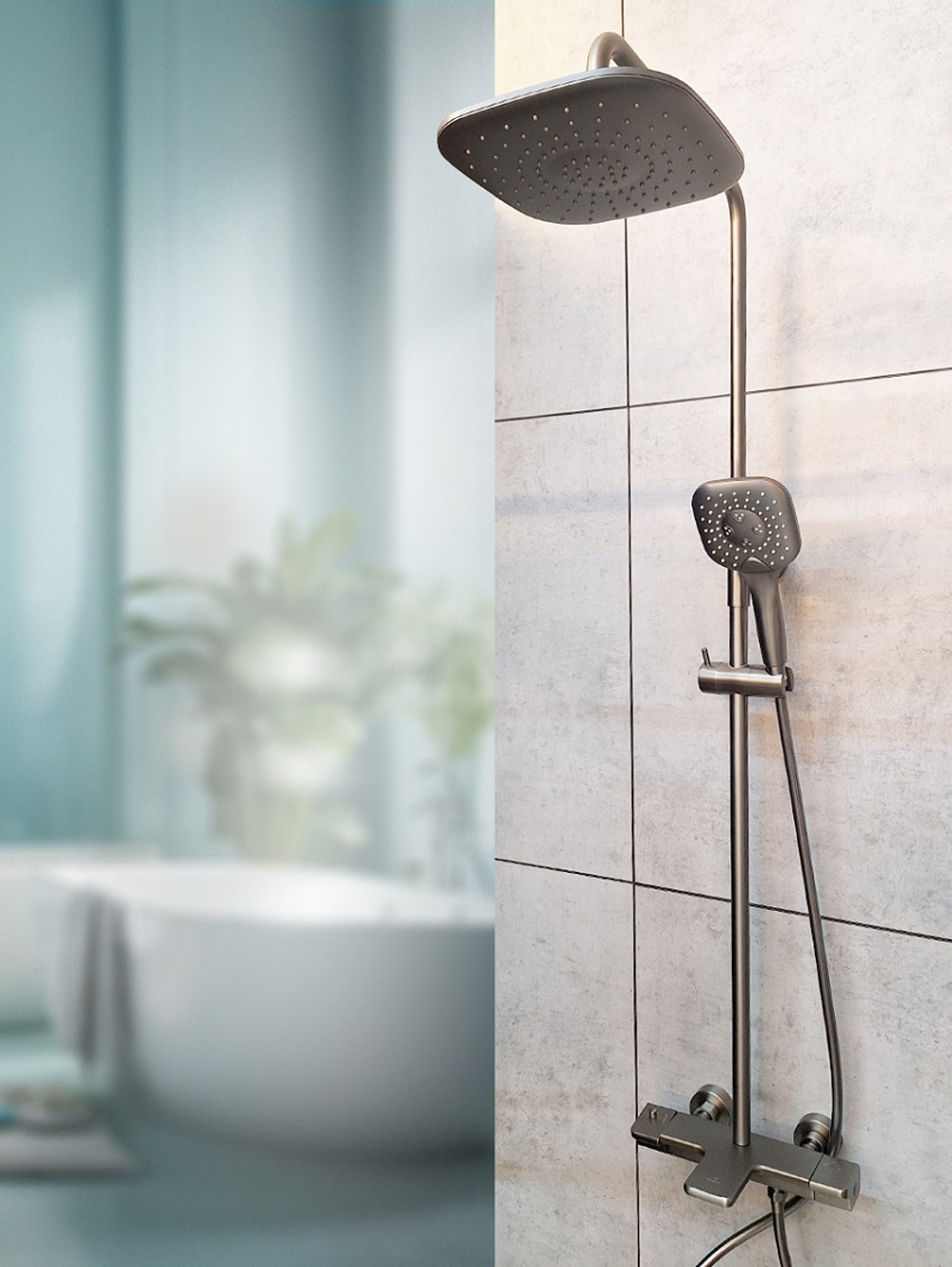 Душевая система с термостатом AltroBagno Lamberto 030426 GM