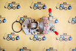Насос подкачки (ручной), насос подкачивающий топливный DieselMax аналог Турция