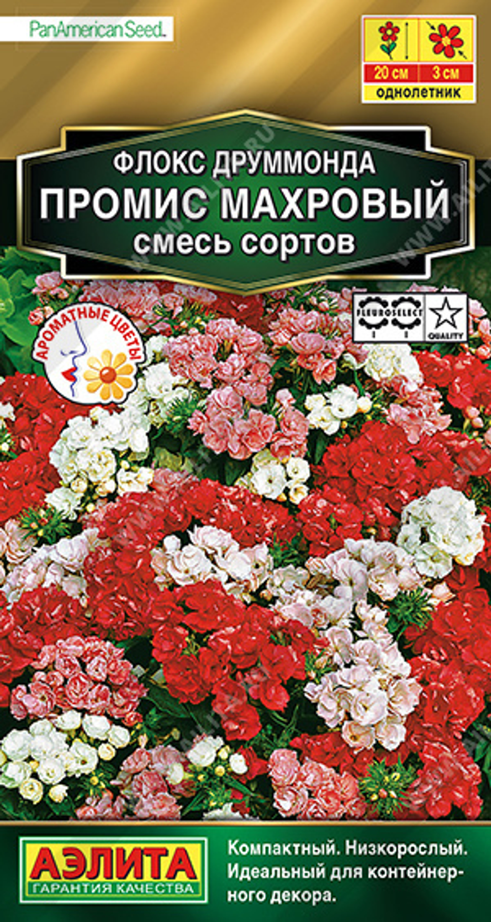 Флокс Промис махровый, смесь сортов Аэлита