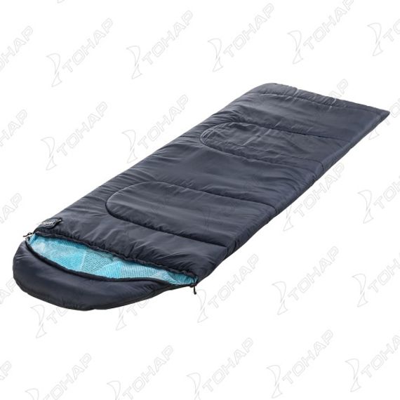 Спальный мешок FUJI Wide 300 (220х90, синтепон, синий) (T-HS-SB-FW-300) Helios