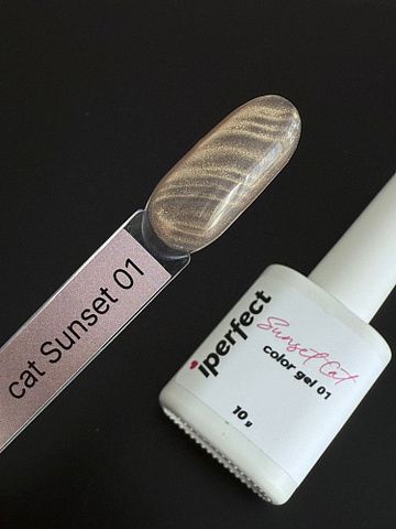 iPerfect, Гель-лак Sunset Cat 01, 10 мл