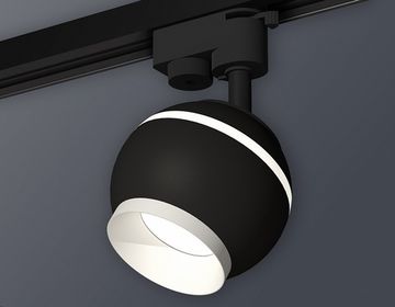 Комплект трекового светильника XT1102001 SBK/SWH черный песок/белый песок GU5.3 LED 3W 4200K (A2521, C1102, N7030) Ambrella