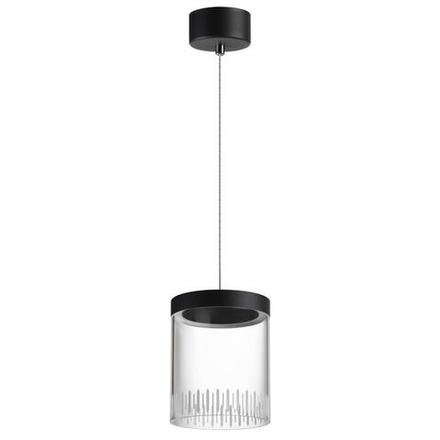 359008 OVER NT23 197 черный Светильник накладной светодиодный IP20 LED 4000K 18W 85-265V AURA