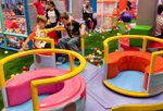 Карусель механическая тройные чашки "Галактика" (240х240х70 см)