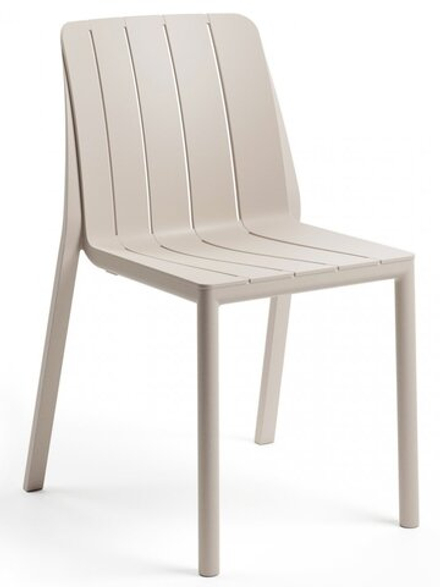 Стул пластиковый Nardi Tiberina Bistrot, бежевый