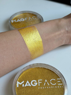 Аквагрим MAGFACE 30 гр перламутровый золотой