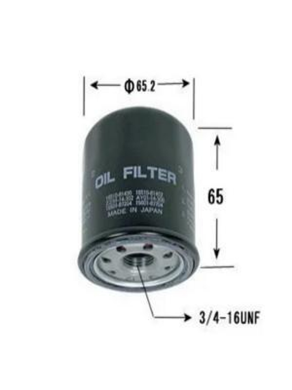 Фильтр масляный VIC C-932