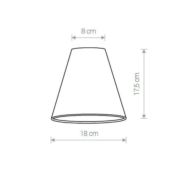 Абажур Nowodvorski Cameleon Cone S 8415