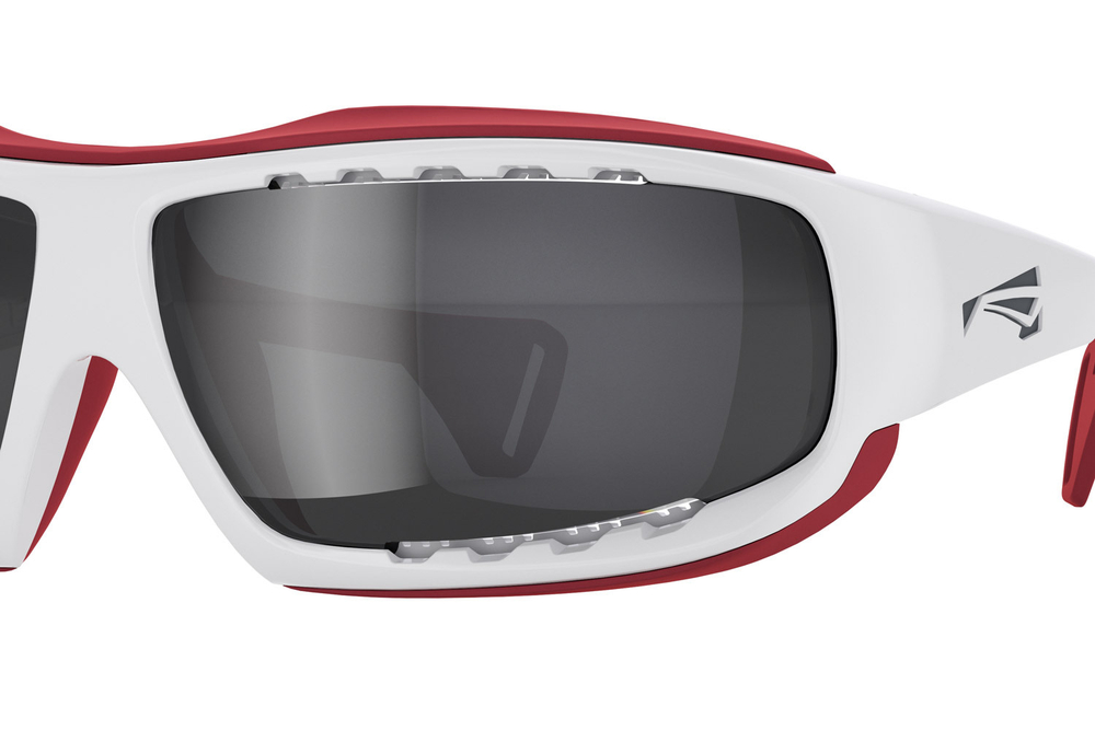 Спортивные очки LiP Typhoon / Gloss White - Red / Zeiss / PA Polarized / Methane Smoke