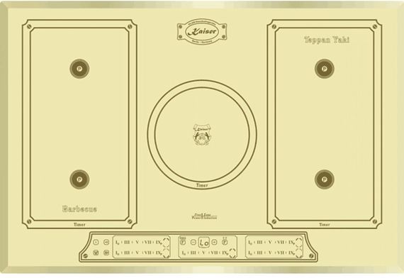 Стеклокерамическая панель Kaiser KCT 7797 FI ElfEm