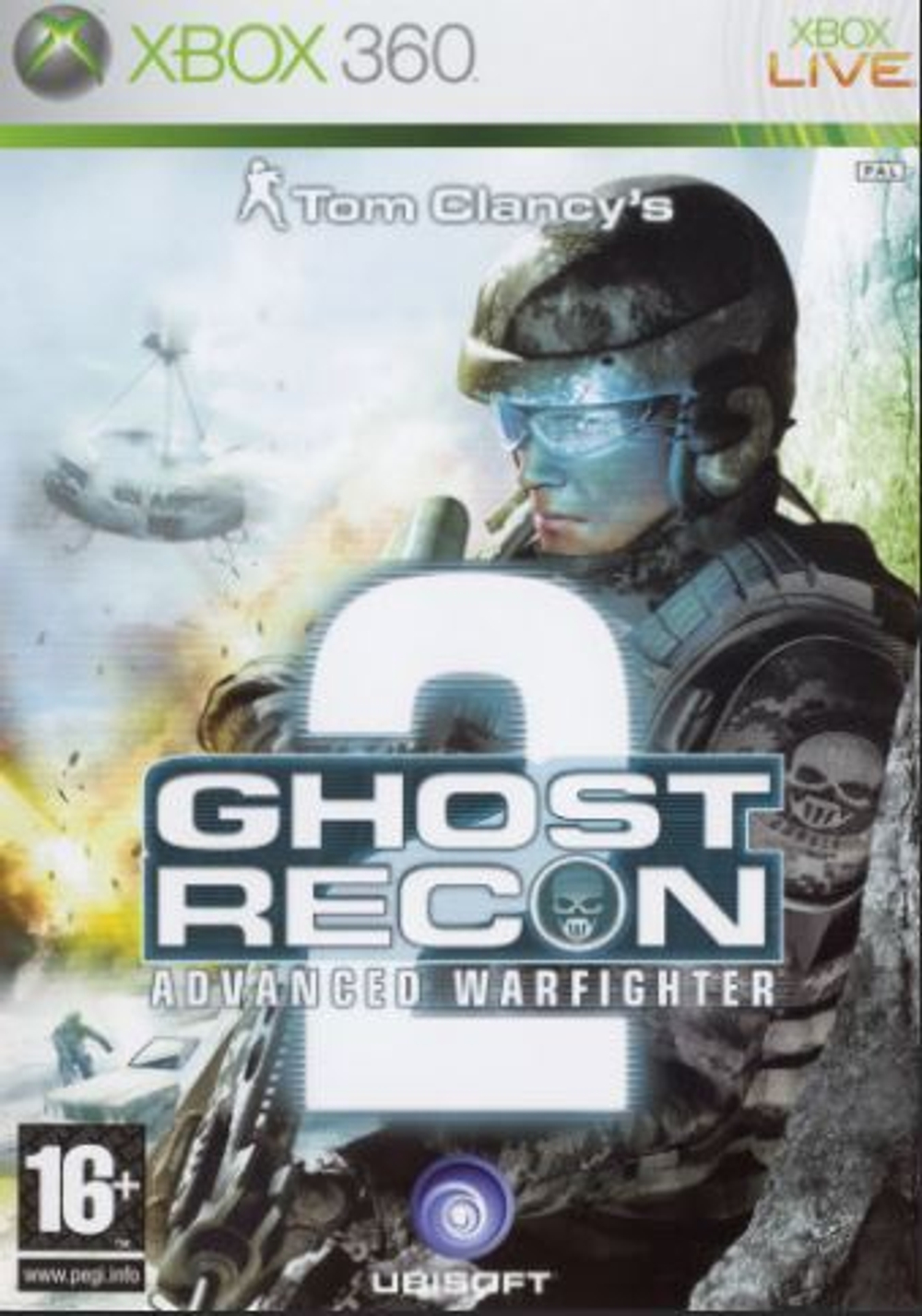 Tom Clancy's Ghost Recon Advanced Warfighter 2 (Xbox 360) Б/У