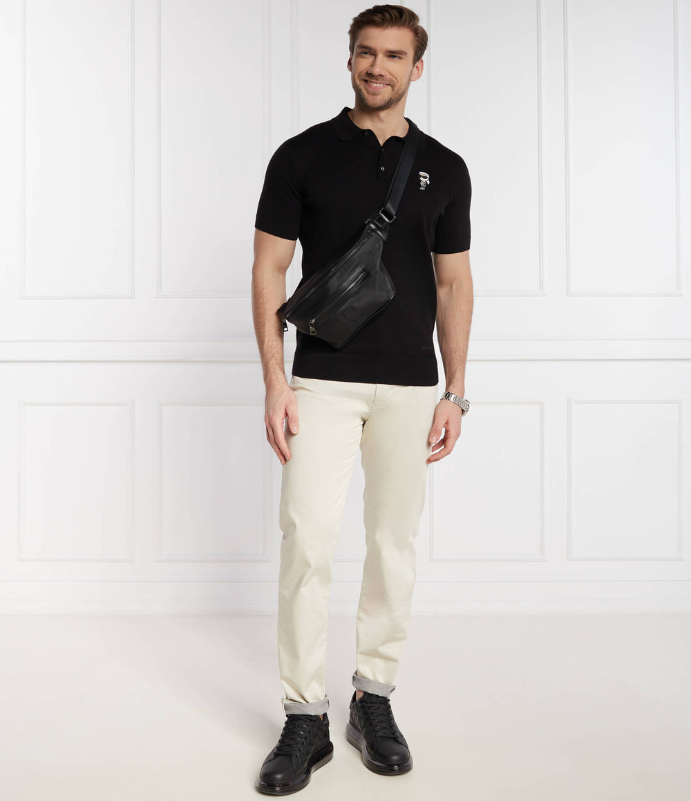 Поло Karl Lagerfeld - черный(655006 542398)