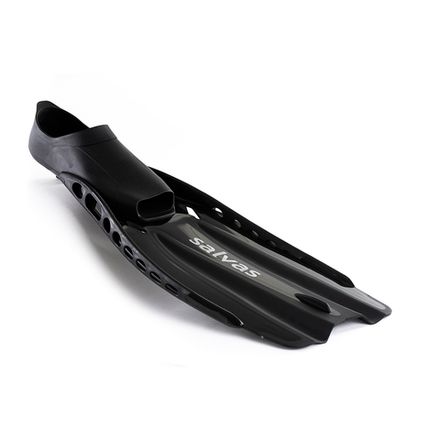 Ласты для плав. Salvas Advance Fin, BA18944NNSTS, TPR и Crystalflex,р.44-45, чёрный