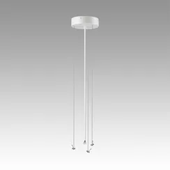 7755 (7757)/L SN 539 Подвесное крепление для светильника QUASAR LED металл/белый 1,5м QUASAR