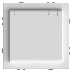 Розетка с заземлением и со шторкой, с крышкой Stekker Эмили 49878