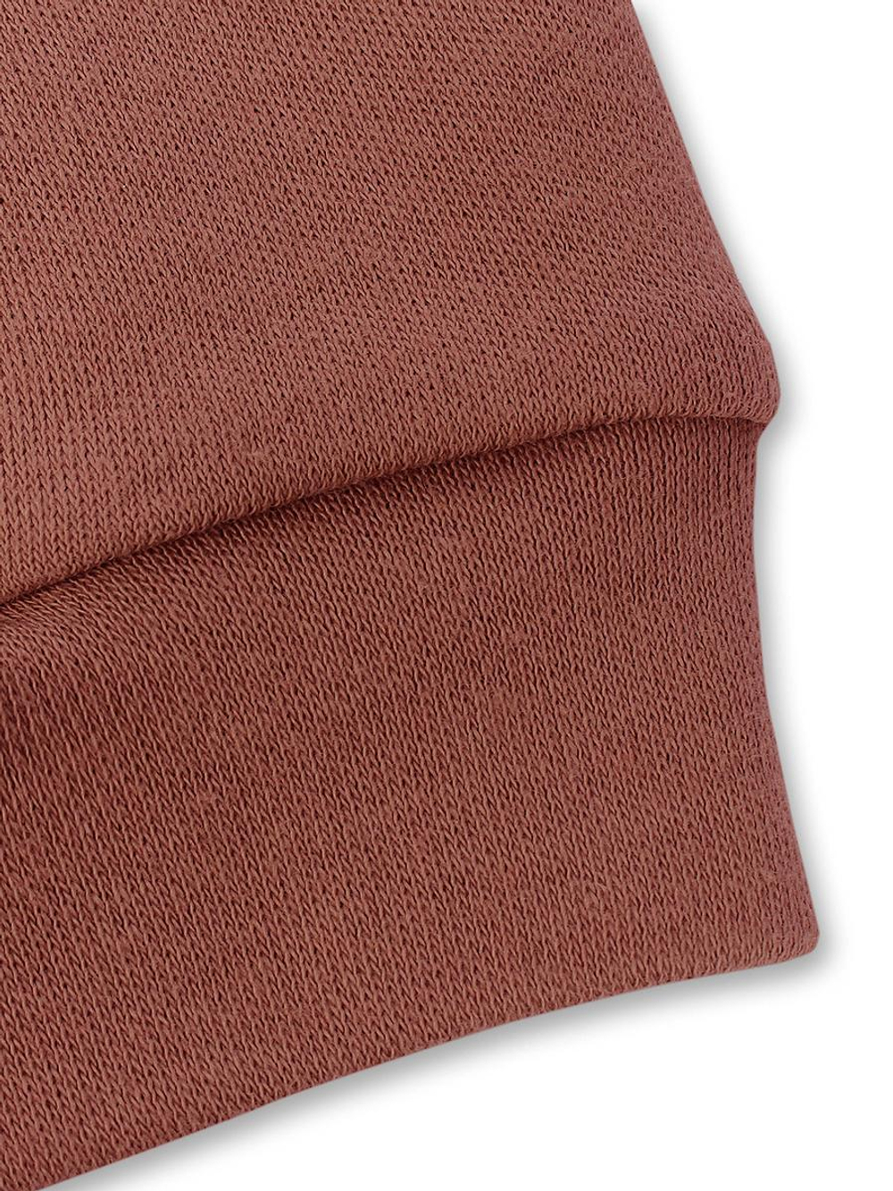 Костюм для мальчиков (свитшот, шорты) коричневый, р. 104 см (MINAKU)