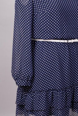 Платье женское 1454АПБ, горох #284Гп051454А