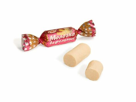 Конфеты Молочно-Вафельные  пп/пл 1 кг