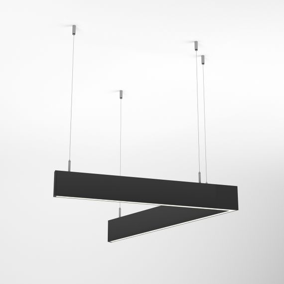 Подвесной светодиодный светильник Arlight Alt-Lineair-Angle-60-Flat-Updown-Dim-700X605-55W Day4000 033012