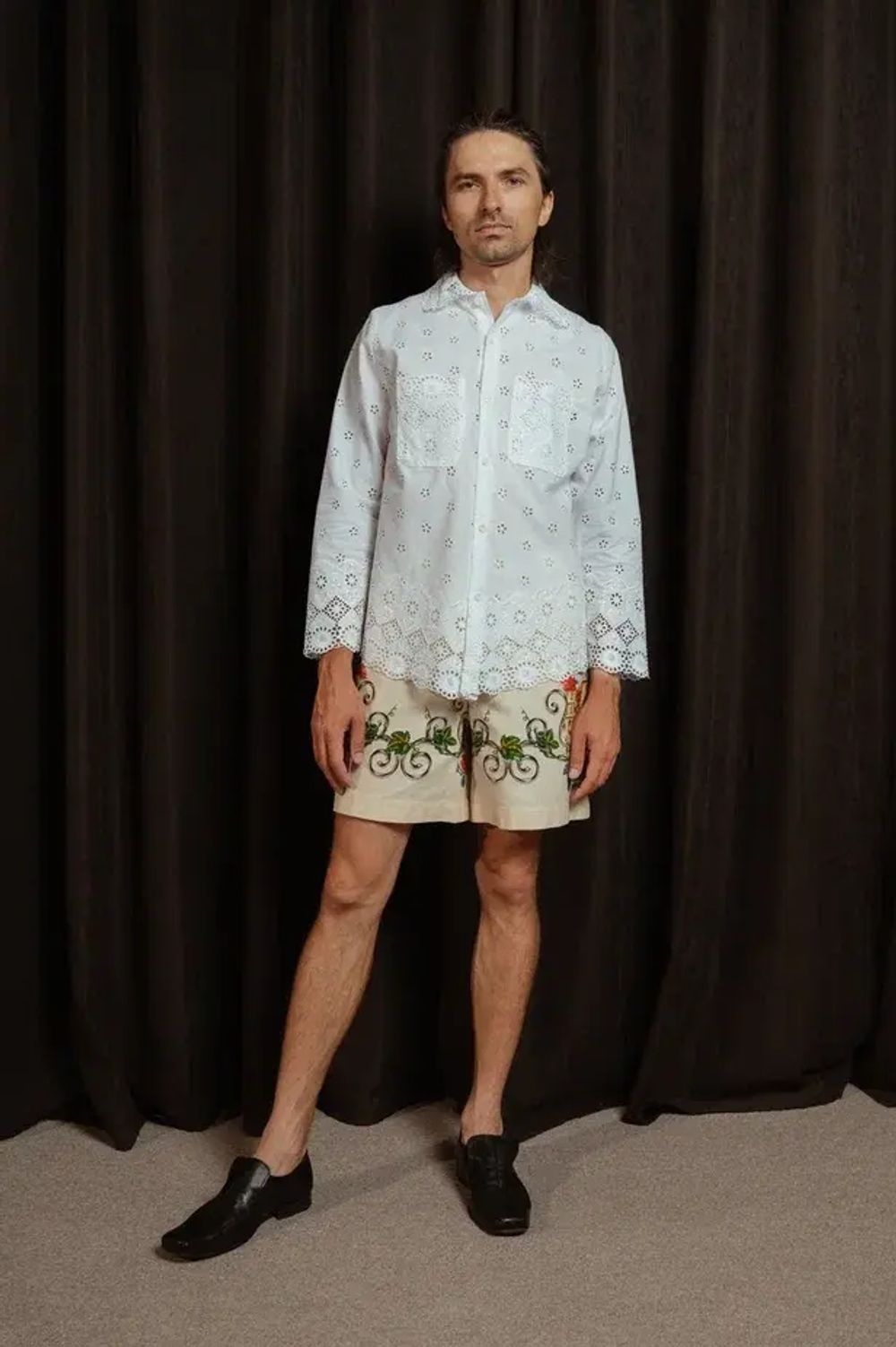 Рубашка Soeurs c Перфорированным Узором