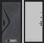 Входная дверь Лабиринт LEOLAB - 29 Белый софт рельеф