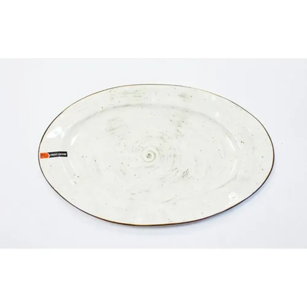 Блюдо овальное 31,5*20 см White Fusion P.L. Proff Cuisine [1]