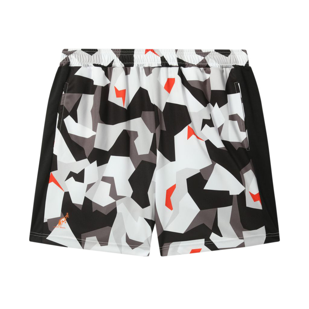 Мужские теннисные шорты Australian Short Ace Camo Print - разноцветный