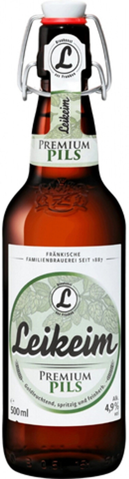 Пиво Лайкайм Премиум Пилс / Leikeim Premium Pils 0.5 - стекло