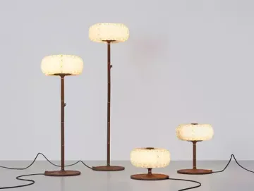 96 Molecules Floor Lamp by aqua creations