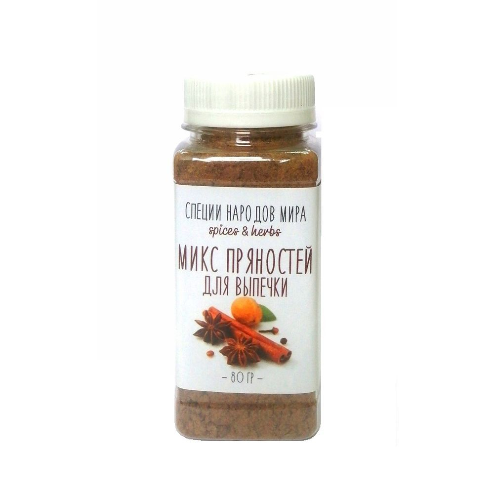 Organic Food МИКС пряностей для выпечки и десертов 80гр. ПЭТ
