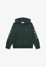 Lacoste Толстовка на молнии - Зелёный (LA224K02Y-M11)