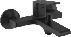 Смеситель для ванны с душем STWORKI Ольборг S20100BK матовый черный