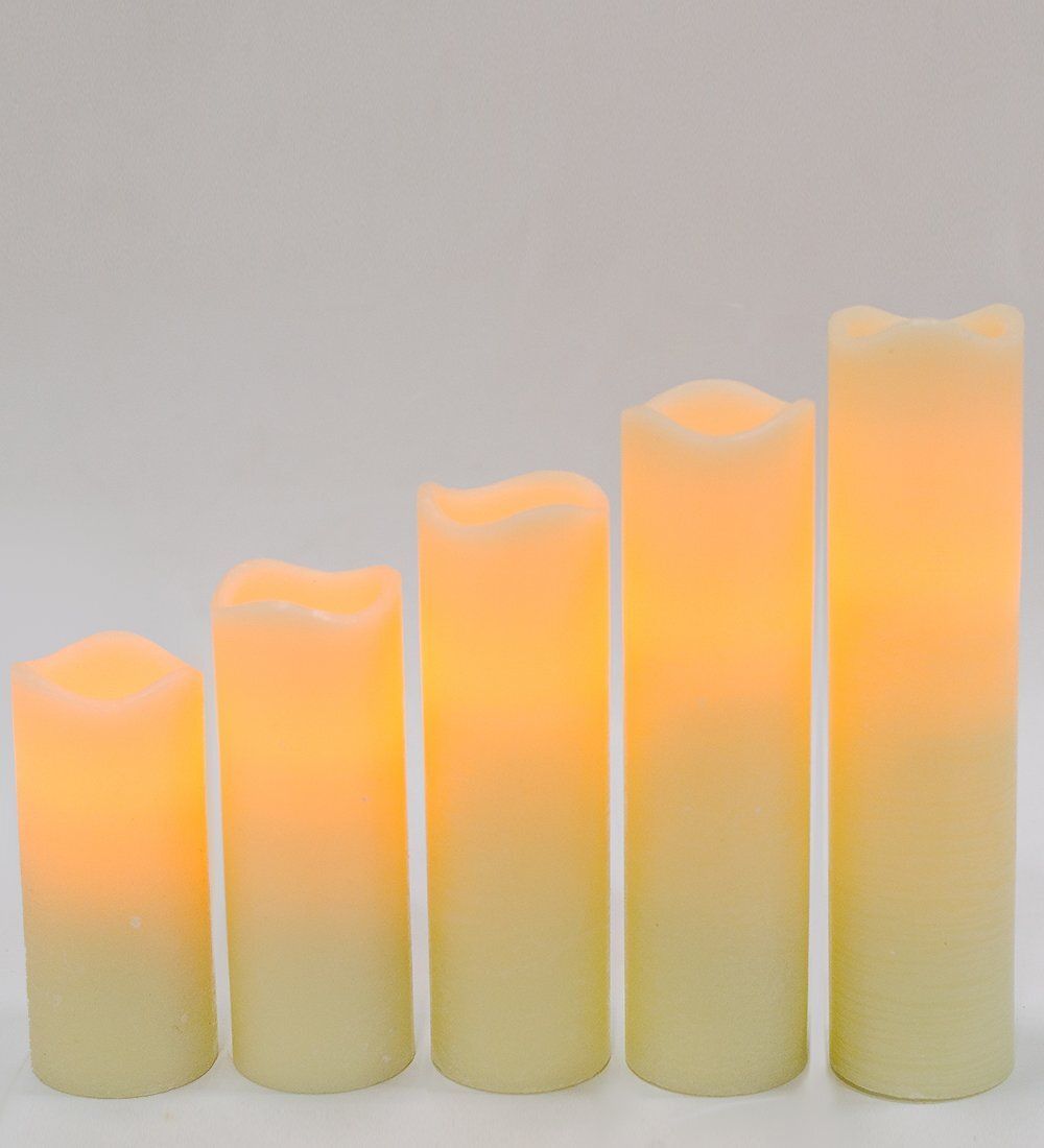 LED-06 Набор светодиодных свечей (5шт.) с дистанционным управлением