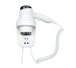 Фен настенный 2200 W ABS HOTEL LINE 02012.W белый