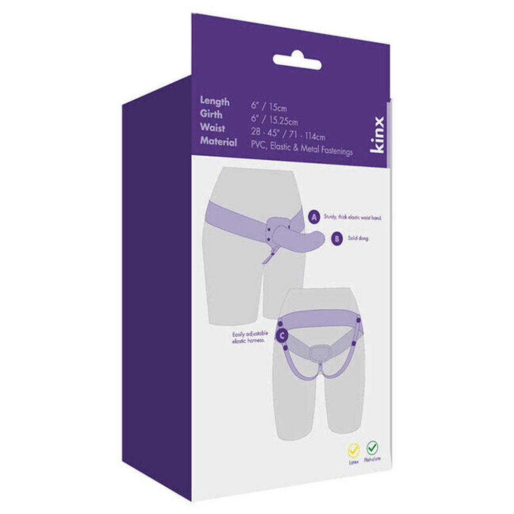 Страпон The Penetrator (Цвет: телесный)