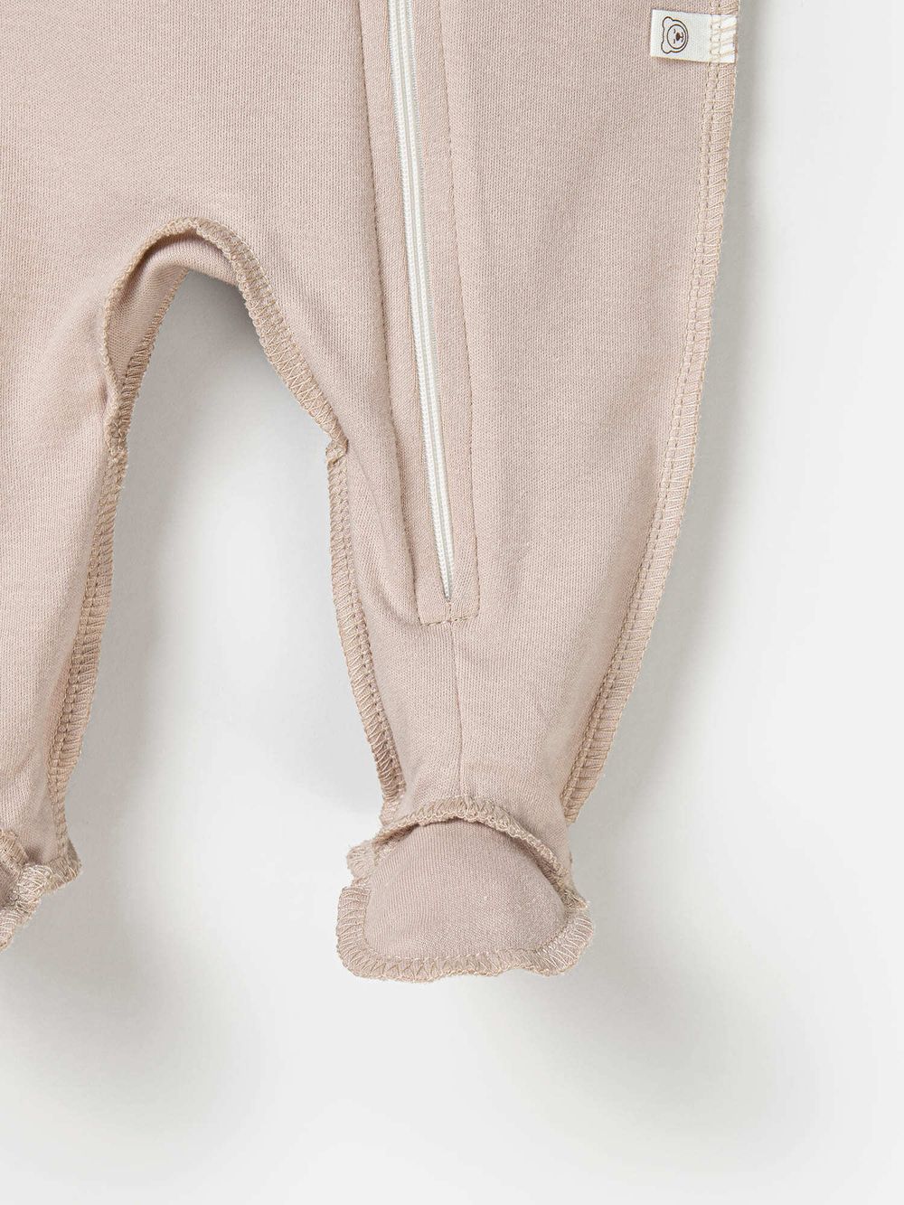 Слип с закрытой ножкой "Крем-брюле" 0+