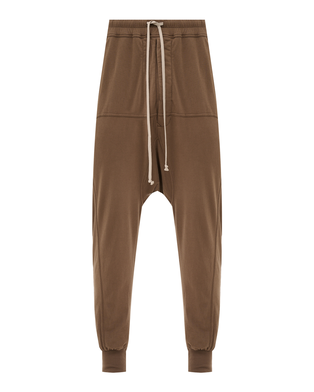 RICK OWENS DRKSHDW БРЮКИ СЕРЫЕ LIDO PRISONER DRAWSTRING