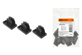 Заглушка торцевая пластиковая для шинопровода TLA-01-BL-Z, черная, TDM  SQ0369-0380