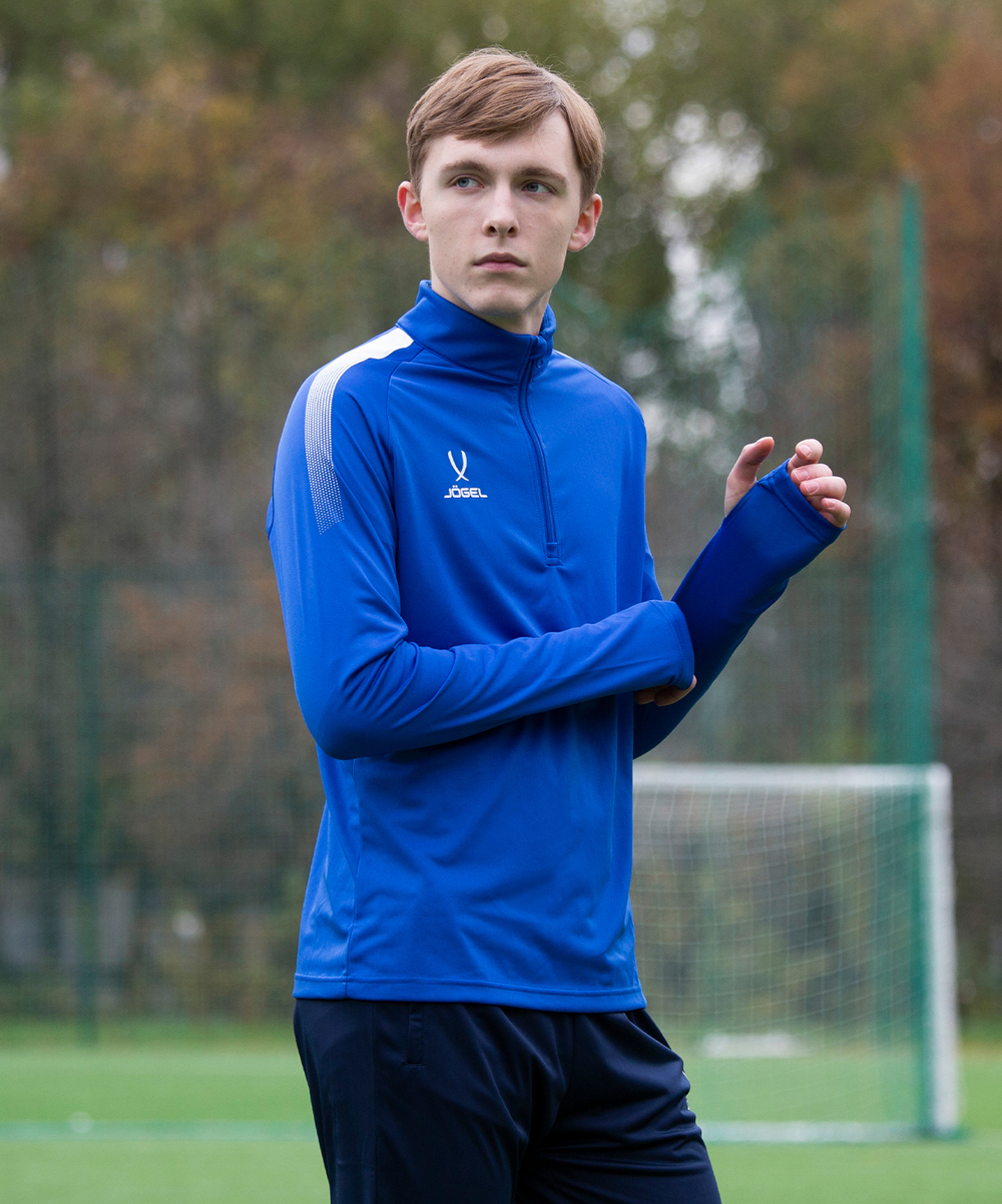 Джемпер тренировочный CAMP Training Top 1/4 Zip, синий