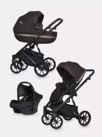 Коляска DELTA (3 в 1) (RIKO BASIC) 04 Chocolate (темно-коричневый)