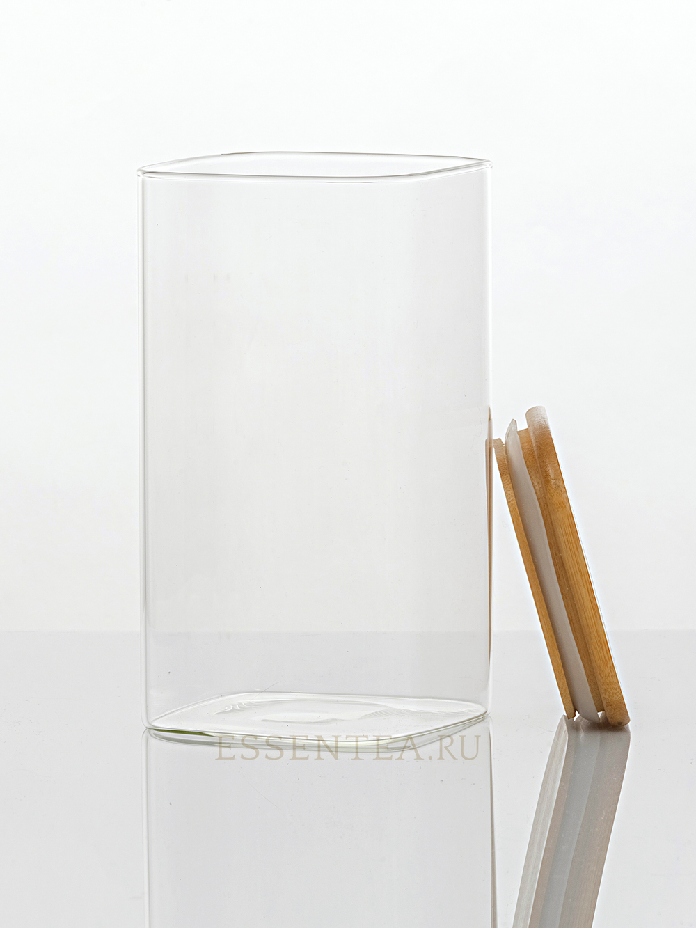 Банка стеклянная "Бриндл" с крышкой 1000 мл