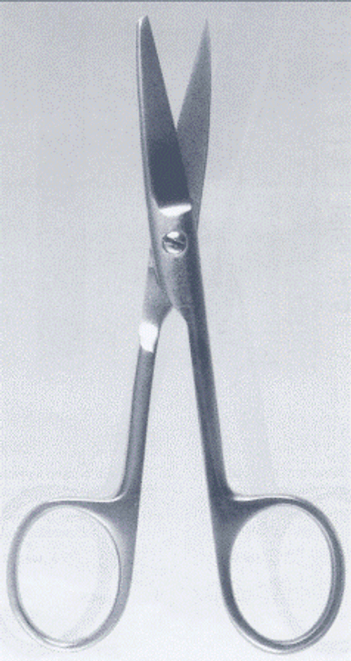 ВР- Н-232 Ножницы с одним острым концом прямые, 140 мм