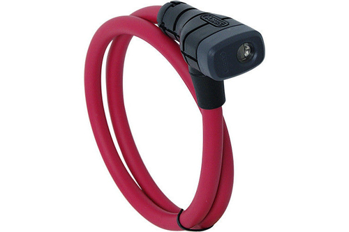 Замок ABUS вело трос 12мм ключ Primo 5412K/85см класс защиты 3/15 320гр красный