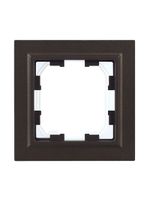 BRITE Рамка 1-местная IP44 РУ-1-БрТБ-44 темная бронза IEK