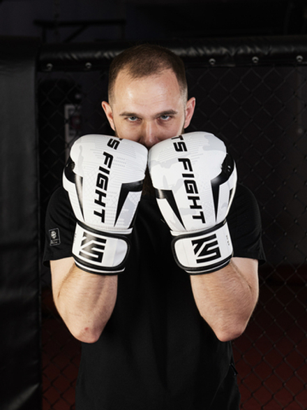 Перчатки для бокса Tomorrow Star Fury White Black